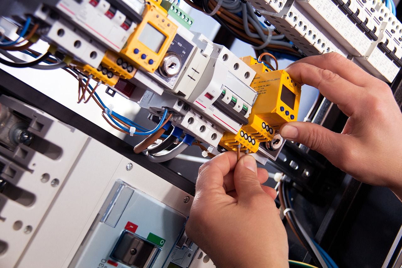 Stock image - electrical items