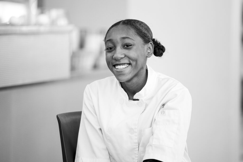 Portrait photo of smiling Culinary Arts student